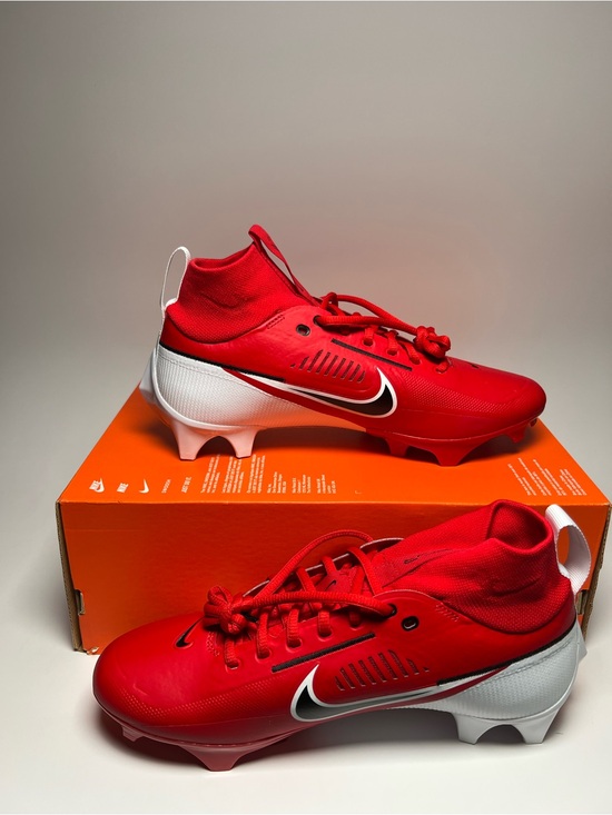 Nike Vapor Edge Pro 360 2 Football Cleats Red / White DA5456-600 Mens Size 8.5 main image 6